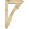 Ekena Millwork Olympic Arts and Crafts Rough Sawn Bracket w/ Offset Brace, Douglas Fir, 6"W x 24"D x 36"H BKT0604X24X36OLY03RDF - alternate 2